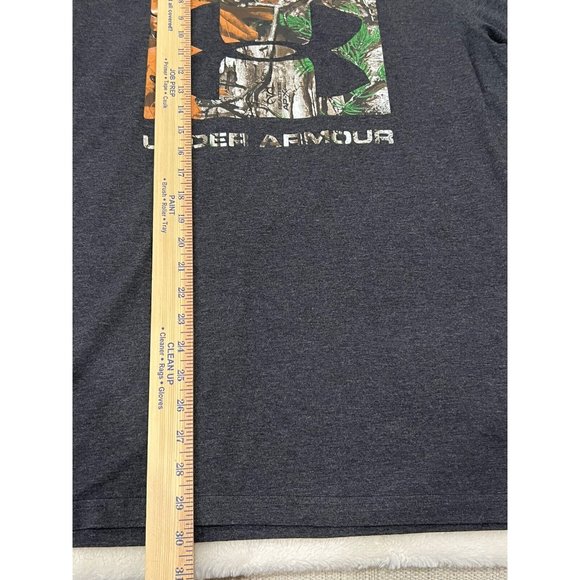 Under Armour Mens Long Sleeve T-Shirt Loose Heatgear Medium RealTree Print - Picture 6 of 7
